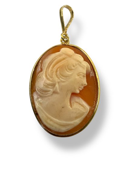 Colgante Mandile 1922 Mujer Cammei  in Plata Conchiglia 2MCICM104 - 2MCICM104